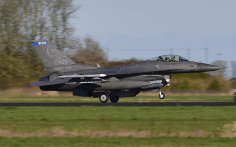 Un F-16 american se prăbuşeşte în Renania-Palatinat, pilotul a reuşit să se catapulteze