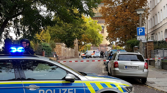 UPDATE - Atac armat la Halle: Două persoane au fost ucise; autorii au fugit de la faţa locului cu o maşină/O persoană arestată; focuri de armă la Landsberg, la 15 km de Halle/O înregistrare video pare să surprindă atacul