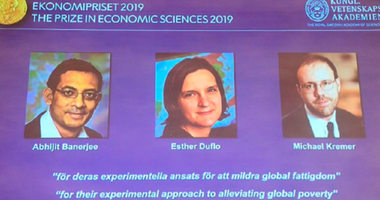 UPDATE-Nobelul pentru Economie, atribuit lui Esther Duflo, Michael Kremer şi Abhijit Banerjee pentru lucrări în domeniul luptei împotriva sărăciei