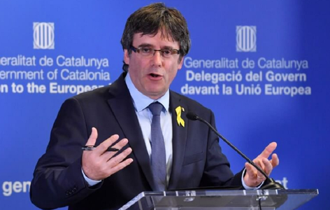 Spania emite un nou mandat european şi internaţional de arestare pe numele lui Puigdemont; Sanchez îndeamnă la ”dialog”