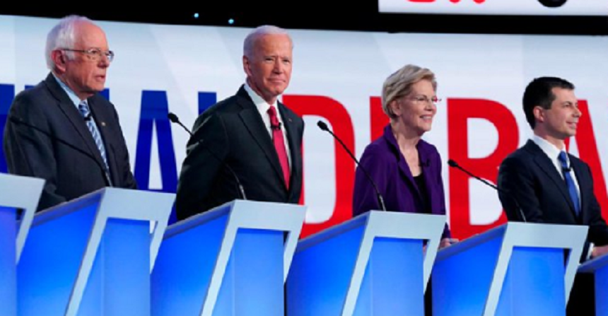 Steaua în ascensiune Warren, asaltată de critici ale rivalilor în a patra dezbatere democrată, în care candidaţii se unesc împotriva lui Trump, ameninţat cu destituirea