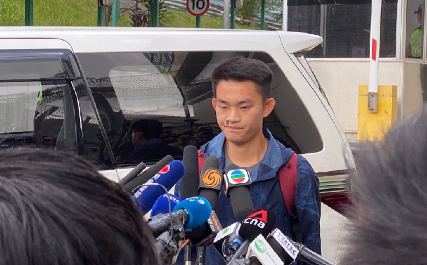 Tânărul Chan Tong-kai, acuzat de crimă în Taiwan şi a cărui extrădare se află la originea contestării ce zguduie Hong Kongul, eliberat din închisoare după ispăşirea unei pedepse de 18 luni pentru furt