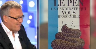 Curtea de Casaţie franceză respinge un recurs al lui Marine Le Pen, caricaturizată drept un excrement