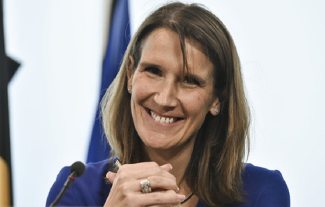 Ministrul belgian al Bugetului, liberala francofonă Sophie Wilmès, aleasă premier interimar
