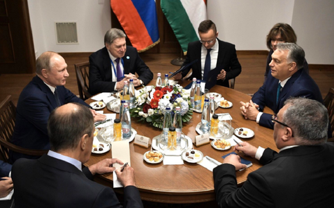 Viktor Orban îl primeşte pe aliatul său Vladimir Putin şi apără dialogul Budapesta-Moscova