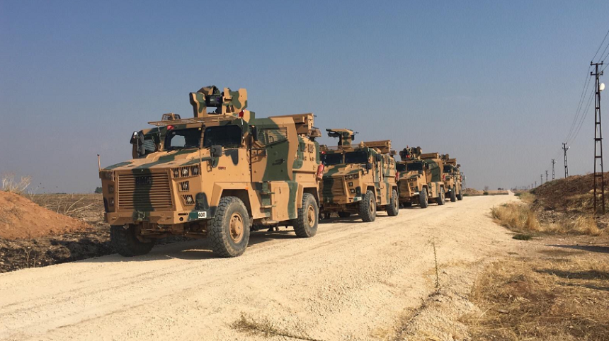 Militari turci şi ruşi patrulează în nord-estul Siriei, în baza Acordului dela Soci