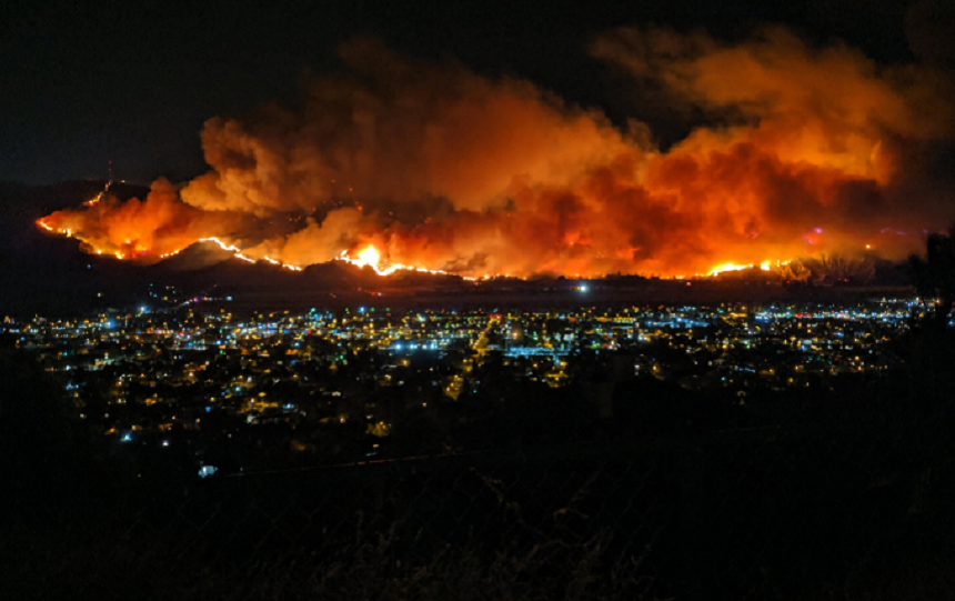 Un nou incendiu, "Maria Fire", în sudul Californiei, devastat de alte 12 incendii 