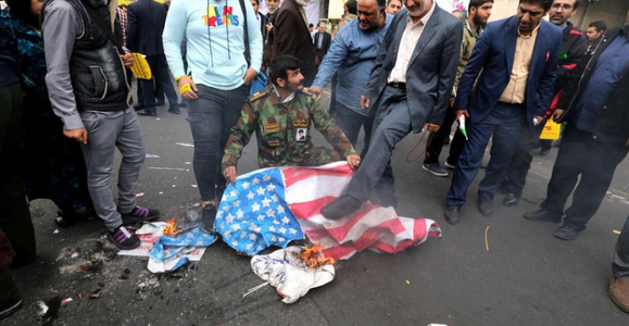 Iranul sărbătoreşte 40 de ani de la celebra luare de ostatici din 1979 cu sloganul ”Moarte Americii, moarte Israelului, victorie islamului!”