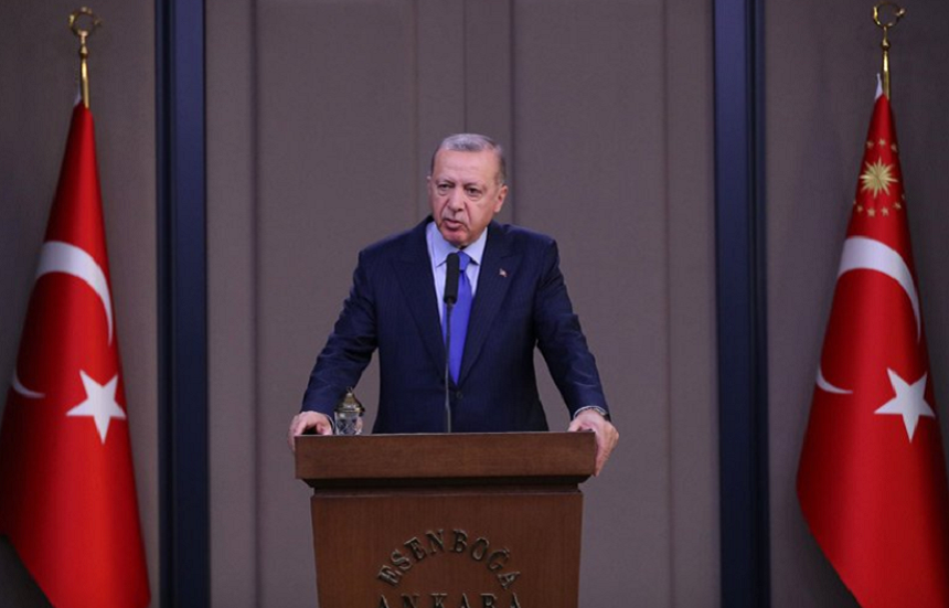 Washingtonul nu şi-a respectat deplin angajamentele cu privire la retragerea forţelor kurde în Siria, acuză Erdogan înaintea unei vizite în SUA 