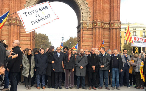 Preşedintele separatist catalan Quim Torra, judecat cu privire la nesupunere