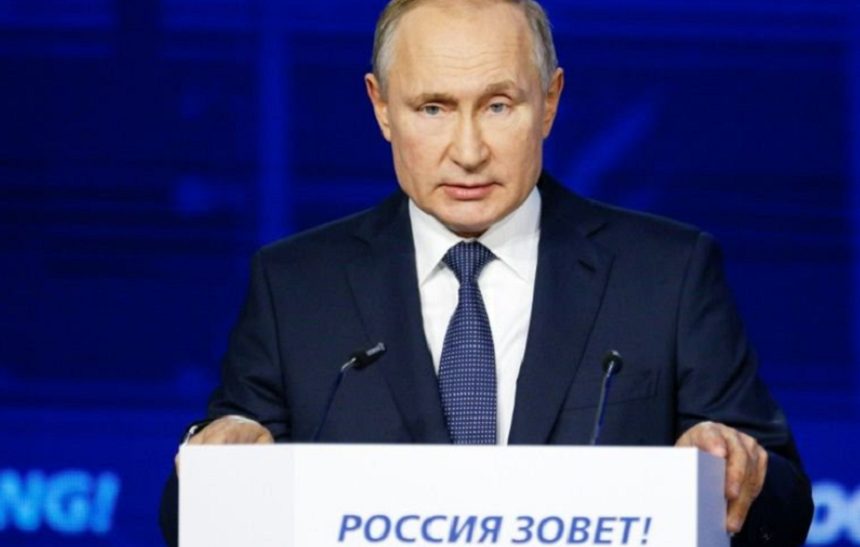Putin îndeamnă Partidul Rusia Unită, nepopular, să-şi asume responsabilităţile
