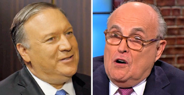 Pompeo şi Giuliani au discutat într-un moment-cheie al ”Ukrainegate”, arată documente oficiale de la Departamentul de Stat, dezvăluite de ONG-ul American Oversight