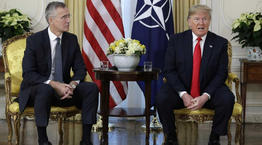 UPDATE-Trump îl atacă pe Macron înaintea summitului care marchează la Londra 70 de ani de la înfiinţarea NATO