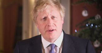Johnson îi îndeamnă în mesajul său de Crăciun pe britanici ”să nu se certe prea mult”