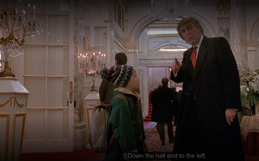 Trump, ”onorat” că a jucat în ”Home Alone 2”