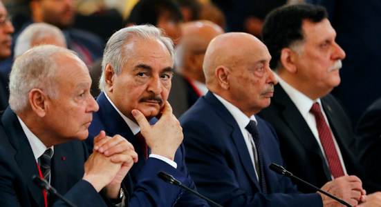 UPDATE-Rivalii libieni Fayez al-Sarraj şi Khalifa Haftar la Moscova, pentru a încheia în mod oficial un armistiţiu intrat în vigoare în weekend