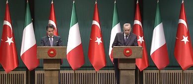 Erdogan şi Conte vor un armistiţiu ”durabil” în Libia