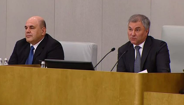 Mihail Mişustin, confirmat în postul de premier al Rusiei de Duma de Stat, cu 383 de voturi ”pentru”, niciun vot ”împotrivă” şi 41 de abţineri