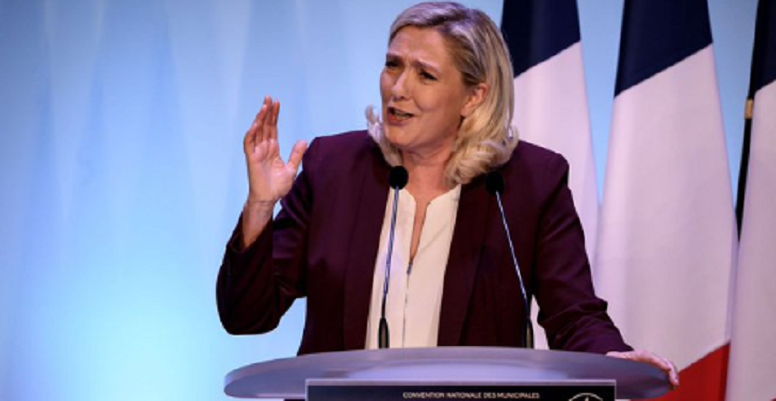 Marine Le Pen îşi anunţă candidatura la preşedinţia Franţei în 2022