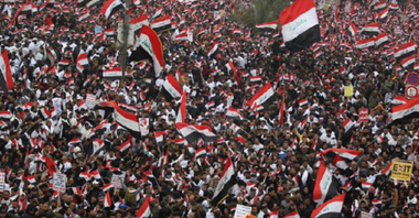 Mii de manifestanţi cer, la Bagdad, plecarea trupelor americane din Irak
