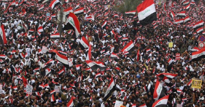 Mii de manifestanţi cer, la Bagdad, plecarea trupelor americane din Irak
