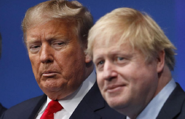 Discuţie între Trump şi Johnson pe tema securităţii reţelelor de telecomunicaţii