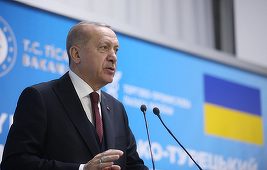 Erdogan îndeamnă Rusia, la Kiev, ”să-şi asume obligaţiile” în provincia siriană Idleb