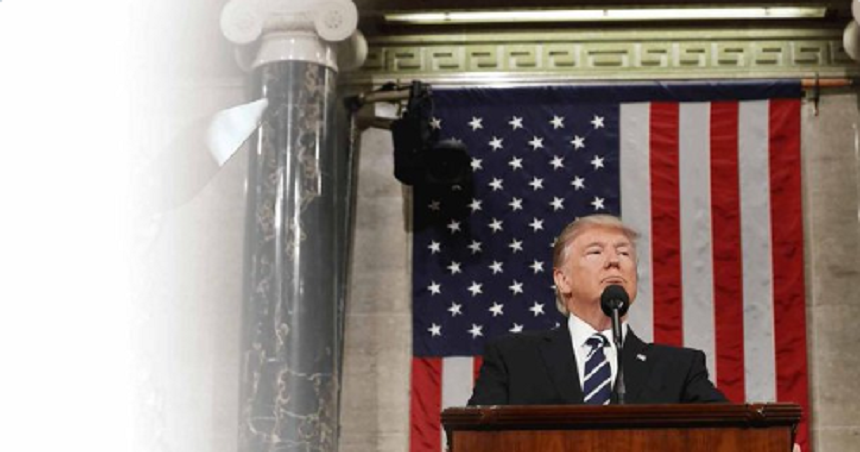 Trump îşi susţine discursul despre starea Uniunii în Congres, înaintea probabilei sale achitări în procesul destituirii