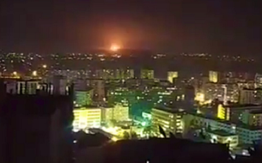 Rachete israeliene interceptate de apărarea antiaeriană la Damasc