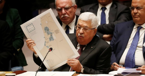 Mahmoud Abbas denunţă în Consiliul de Securitate al ONU viziunea americană a unei Palestine ”şvaiţer”