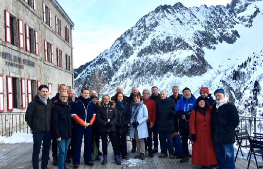 Macron afişează un viraj ecologic în finalul mandatului, într-o  vizită pe un gheţar Mer de Glace spectaculos şi dezolant