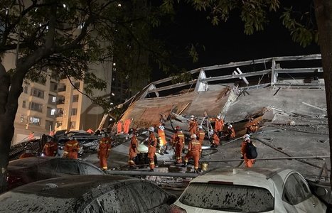 CCTV Asia Pacific: 44 de persoane au fost salvate din hotelul prăbuşit la Quanzhou - VIDEO