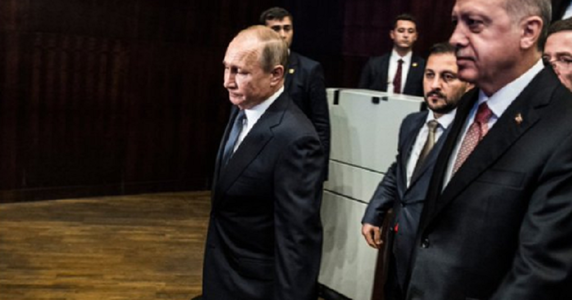 Putin şi Erdogan salută o ”scădere a tensiunilor” în Idleb, anunţă Kremlinul