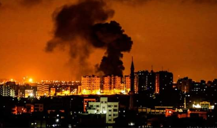 Atac al armatei israeliene contra Hamas în Fâşia Gaza în urma unor tiruri de proiectile palestiniene