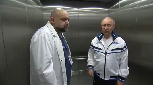Un medic care s-a întâlnit cu Putin săptămâna trecută, Denis Proţenko, infectat cu noul coronavirus; analizele preşedintelui, normale, anunţă Kremlinul