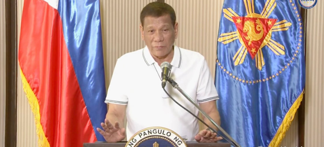 ”Ucideţi-i”, îndeamnă Duterte poliţia şi armata, referindu-se la cei care încalcă izolarea instituită în Filipine împotriva noului coronavirus