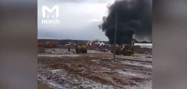 Un mort într-un incendiu pe şantierul unui spital ”după modelul chinez” aflat în construcţie de la jumătatea lui martie lângă Moscova şi destinat bolnavilor de covid-19