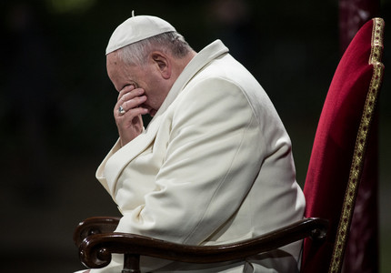 Papa Francisc, la slujba de Înviere: Întunericul şi moartea nu au ultimul cuvânt; nu cedaţi în faţa fricii