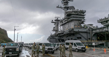 Bilanţul covid-19 la bordul portavionului nuclear USS Theodore Roosevelt a ajuns la 550 de marinari contaminaţi