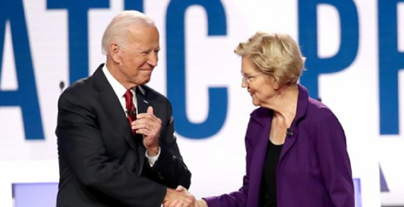 Senatoarea Elizabeth Warren anunţă că susţine candidatura lui Joe Biden la preşedinţie