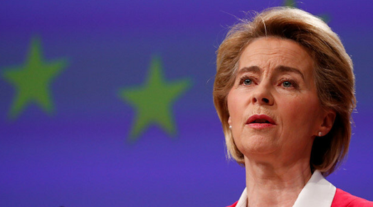 Von der Leyen a prezentat scuze Italiei din partea Europei şi a evidenţiat implicarea medicilor români în Peninsulă / Ea consideră că este necesar un plan Marshall pentru redresarea Europei şi acesta trebuie instituit imediat - VIDEO