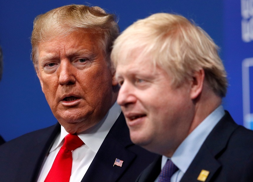 Premierul britanic Boris Johnson şi preşedintele american Donald Trump au căzut de acord că este nevoie de un răspuns coordonat la criza coronavirusului