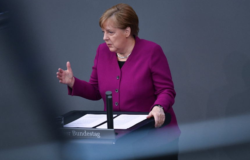 Merkel îi îndeamnă pe germani la disciplină şi răbdare şi avertizează că epidemia covid-19 se află ”abia la început”