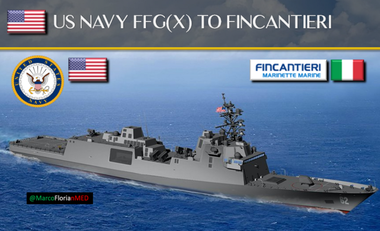 Grupul italian Fincantieri obţine un contract privind construirea a zece fregate americane, în valoare de 5,5 milarde de dolari