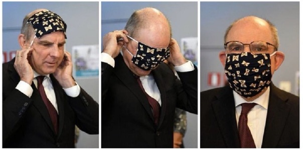Imagini cu vicepremierul belgian încercând fără prea mare succes să-şi pună o mască au devenit virale. Opozanţii: Cea mai bună ilustrare a modului în care guvernul a gestionat criza coronavirusului. Scriitoarea JK Rowling i-a luat apărarea  - VIDEO