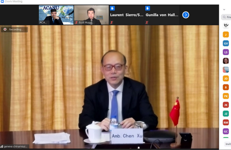 Ambasadorul chinez la ONU Chen Xu respinge o anchetă internaţională privind originea noului coronavirus înaintea ”victoriei finale” împotriva virusului, denunţă răspândirea unui ”virus politic” american şi-i acuză pe trump şi Pompeo de deturnarea atenţiei