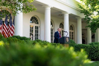 Trump: În faţa pandemiei, America "va triumfa", ca în 1945