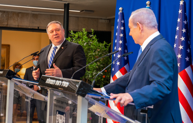 Pompeo atacă Iranul, într-o vizită la Ierusalim, şi îndeamnă la ”progrese” în anexarea unor părţi ale Cisiordaniei