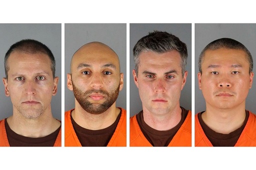 Cauţiuni de până la 1 milion de dolari pentru trei foşti poliţişti din Minneapolis acuzaţi de complicitate la uciderea lui George Floyd