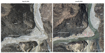 Imagini satelitare dezvăluie noi structuri chineze în sectorul bătăii sângeroase cu India